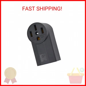NEMA 14-50R Receptacle 3-Pole 4-Wire Surface Mount Power Receptacle 125/250V 50A - Picture 1 of 2