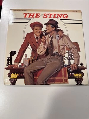 The Sting Laserdisc EUC Paul Newman Robert Redford Robert Shaw LD - Image 1 of 4