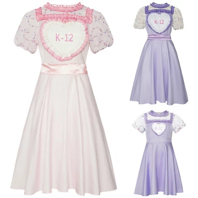 HANDMADE Cosplay K-12 Cry Baby Angelita Princess Dress Adult Kids Costume Halloween Suits