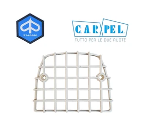 GHIERA GRIGLIA PROTEZIONE PLASTICA BIANCO POSTERIORE PIAGGIO SI - Imagen 1 de 1