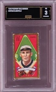 1911 T205 Kid ELBERFELD- GMA 3  Washington SENATORS - Piedmont