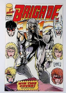 Brigade 1 Rob Liefeld Direct Edition 1st Genocide Image Comics - Picture 1 of 2