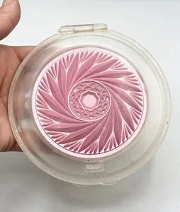 Mid 1940's Pink Plexiglass Eleanor Hamlin MAVCO Compact - Picture 1 of 6