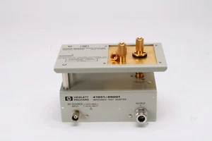 HP 41951-69001 Impedance Test Adapter W/ 16093B Binding Post Fixture - Picture 1 of 4