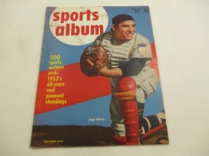 Vintage March May 1952 Sports Album Baseball Magazine Yogi Berra - Picture 1 of 3