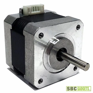 Hybrid Stepping Motor 12VDC 4630 1.53" 5mm x 24mm - Picture 1 of 7