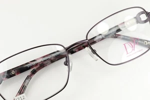 DIANE VON FURSTENBERG DVF8041 513 Satin Purple 53-16-135 Eyeglass Frames I212 - Picture 1 of 12
