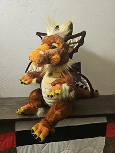 Charlie Bears Lantern Isabelle Lee Collection - Dragon Plush Jointed NWT - Picture 1 of 6