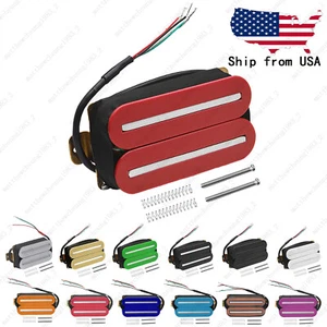 Humbucker Pickup Ceramic Dual Blade Electric Guitar Pickup For ST TL LP SG - Picture 1 of 17