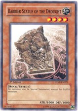 YuGiOh Barrier Statue of the Drought - CDIP-EN022 - Common - 1st Edition Near Mi