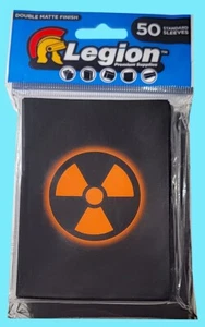 50 LEGION ABSOLUTE ICONIC RADIATION MATTE DECK PROTECTORS Standard Card Sleeves - Picture 1 of 2