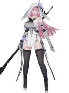 Juego de 2 calcomanías de coche Brilliance Alt 3 Punishing: Gray Raven anime - Imagen 1 de 1