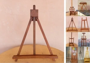 CAVALLETTO DA TAVOLO TECNOLEGNO in MASSELLO PER PITTURA E/O ESPOSIZIONE, e altri - Foto 1 di 22