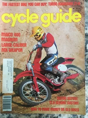Cycle Guide Magazine July 1978 Foto 1 de 3