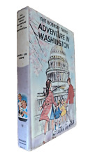 THE BOBBSEY TWINS Adventure in Washington #12 By Laura Lee Hope 1963 - Vintage