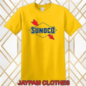 Sunoco Oil Racing Car Team Men's Yellow Size S - 5XL - Picture 1 of 1