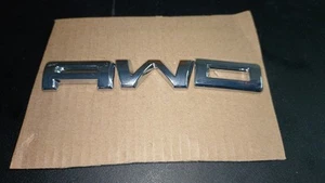 'AWD' Emblem Lettering - Picture 1 of 1
