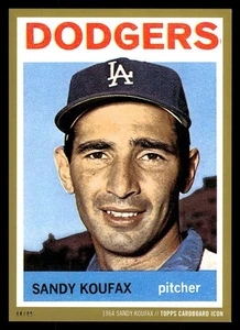 Sandy Koufax 2020 Topps #200 1964 Topps 5x7 /49 - Picture 1 of 2