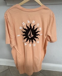 Volcom Graphic T-shirt Men Large skater Short Sleeve top Lg Large - Picture 1 of 6