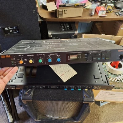 Roland SDE-1000 Multi Effects Rack unit working new battery Recording Pro Sound - Image 1 of 4
