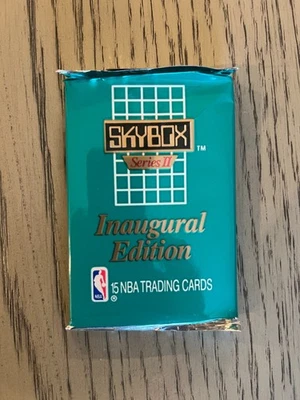 Запечатанная баскетбольная упаковка 1990-91 SkyBox серия 2 - Изображение 1 из 2
