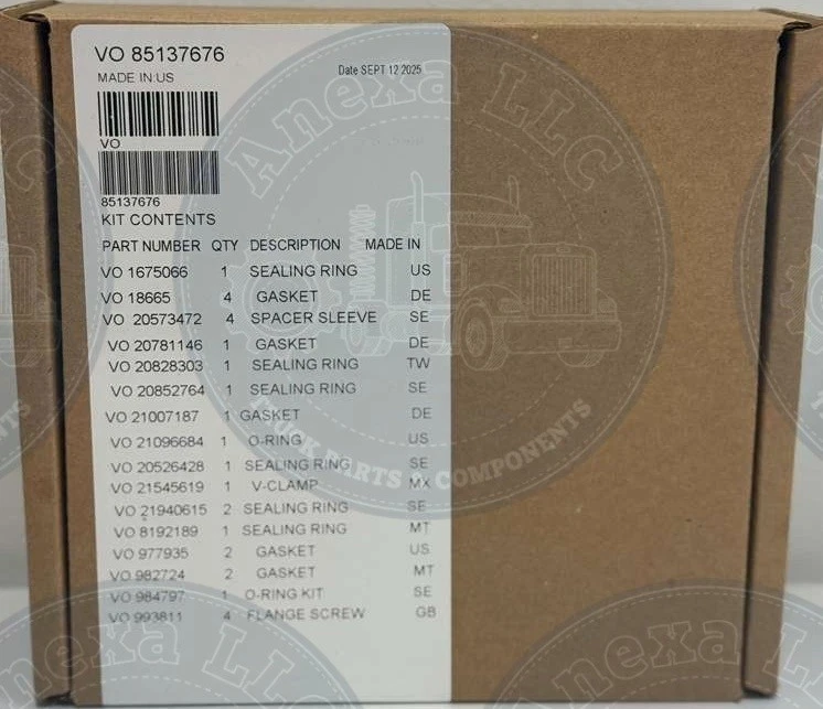 85137676 / KIT INSTALACIÓN TURBO ORIGINAL VOLVO Foto 1 de 1