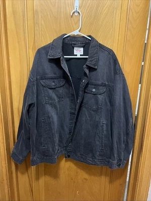 牧马人女友牛仔夹克女式 XL 颜色“纳什维尔”或黑色 — 第 1/4 张图片