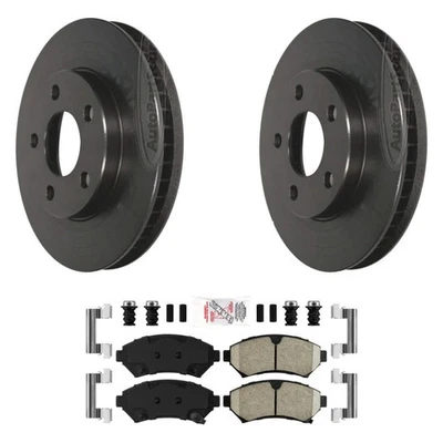 For Pontiac Grand Prix 97-03 AmeriPLATINUM Front Brake Kit w Ceramic Pads - Image 1 of 3