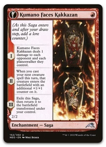 Kumano Faces Kakkazan #152 (NM) Kamigawa Neon Dynasty NEO Magic MTG - Picture 1 of 2