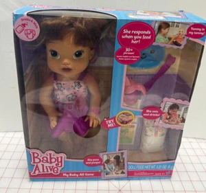 Hasbro Baby Alive My Baby All Gone Puppe brünett 2013 UNPERFEKTE BOX - Bild 1 von 2