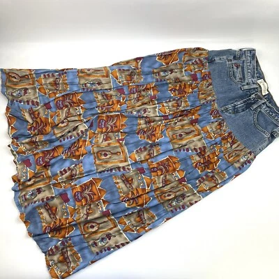 Saia Longa Arizona Premium Boot Cut La Hacienda Design de Moda Ocidental Cowgirl 1 - Imagem 1 de 4