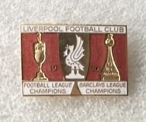Liverpool Double Winners 1990 Badge