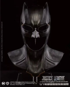 DC Justice League Batman Full Size Helmet Adult Mask Fancy Dress & Cosplay Gift - Picture 1 of 4