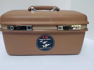 1970's Vintage Tan Samsonite Concord Train Overnight Case - Picture 1 of 5