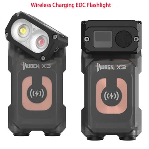 WUBEN X3 World First Carga Inalámbrica EDC Mini Linterna LED 700 Lúmenes Antorcha - Imagen 1 de 33