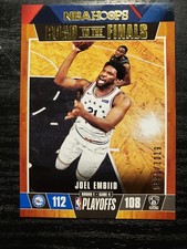 2019-20 PANINI NBA HOOPS ROAD TO THE FINALS # 26 JOEL EMBIID SERIAL #0455 /1999
