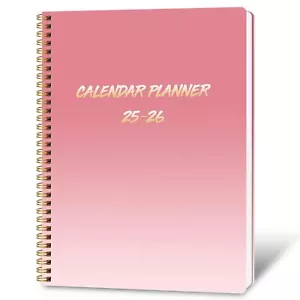 2025-2026 Monthly Planner Calendar Jan. 2025 to Dec. 2026 for School Office - Picture 1 of 7