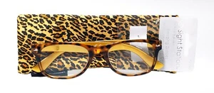 Sight Station Chiara Gold Tortoise Women's Reading Glasses ~ Pick Strength - Picture 1 of 2