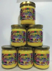 Smoke Odor Exterminator 13 oz Jar Candle, Gummies Set of Six Candles. - Picture 1 of 3