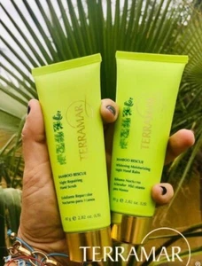TERRAMAR BAMBOO RESCUE NIGHT HAND SCRUB & WHITENING MOISTURIZING NIGHT HAND BALM - Picture 1 of 4