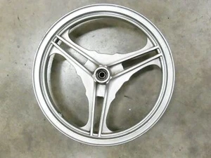 87 88 Kawasaki EX500 Ninja rueda delantera plateada EX 500 16x2,15 1987 1988 - Imagen 1 de 4
