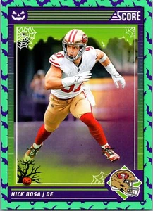 2024 Score-A-Treat #248 Nick Bosa A-Treat - Green Bats - Picture 1 of 2