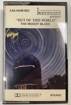 The Moody Blues Out Of This World Music Cassette Tape CAS-HAM-053 Hammard 1980 - Image 1 of 4