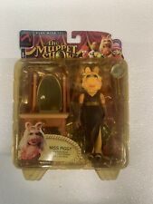 The Muppet Show MISS PIGGY Dressing Room Figure Palisades Toys 2002 MOC Henson