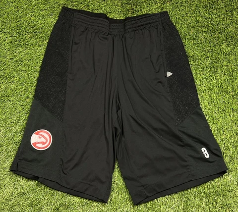 Point 3 Atlanta Hawks NBA Basketball Shorts Men's 3XL Black Cover