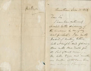 William Bryce SIGNED AUTOGRAPHED ALS Manuscript Letter Pre-Raphaelite 1862 - Picture 1 of 3