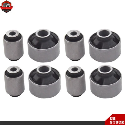 Kit de buje brazo de control inferior delantero 8 piezas para Subaru XV Impreza Legacy 2006-2015 Foto 1 de 4