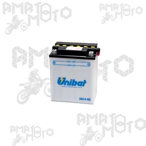 BATTERIA MOTO UNIBAT CB14-B2-SM = YB14-B2-SM 12V 14AH 134 X 89 X 166 - Imagen 1 de 1