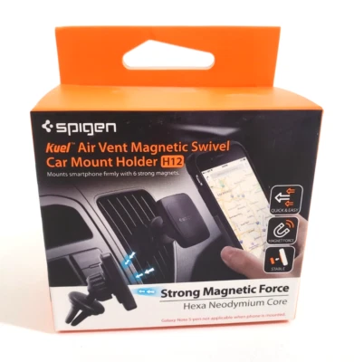 Spigen Keul Air Vent Magnetic Swivel Car Mount Holder H12 - Image 1 of 4
