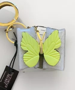 Victoria’s Secret Butterfly 🦋 Logo Keychain Green Blue - Picture 1 of 5